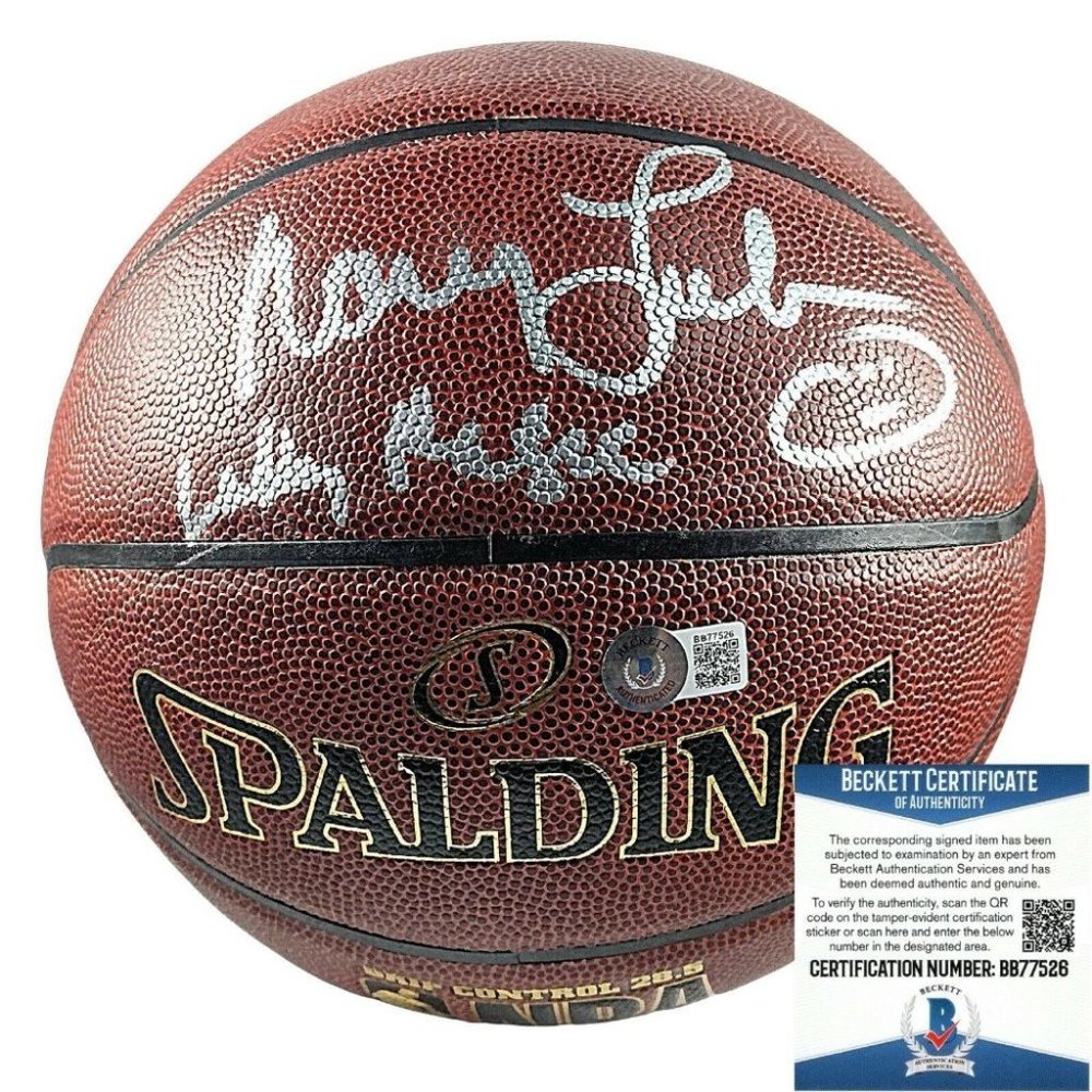 Nancy Lieberman Sacramento Kings Signed NBA Basketball Proof Beckett Autographed